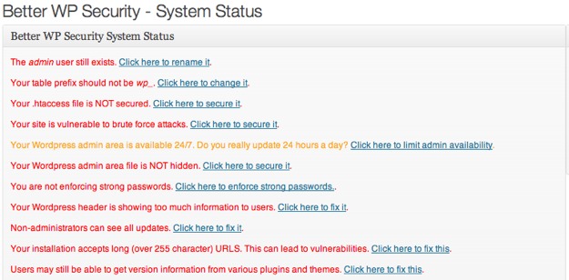 Better WP Security