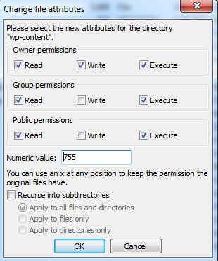 Setting Permissions