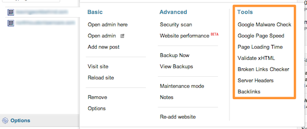 ManageWP Tools