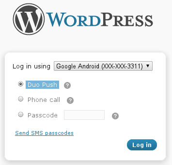Add Strong Two-Factor Authentication To Your WordPress Login Form