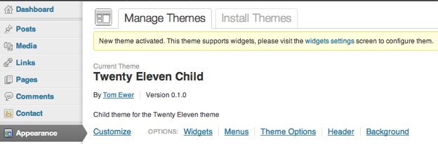 Child Theme