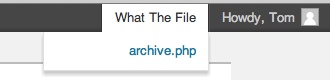 What The File