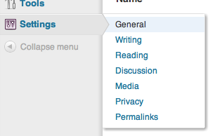 WordPress Settings