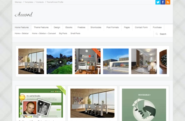 Accord Personal WordPress Theme