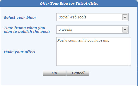 Offer Your Blog to Publish a Guest Post - MyBlogGuest