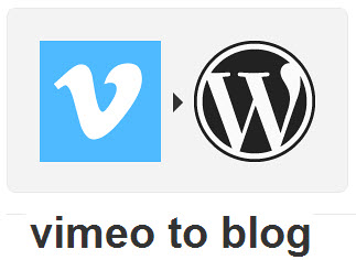 Vimeo to WordPress IFTTT Recipe