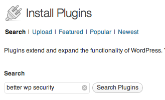 Installing a Plugin