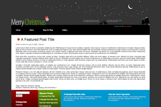Merry Christmas WordPress Theme