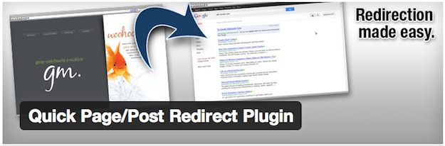 Quick Page/Post Redirect Plugin