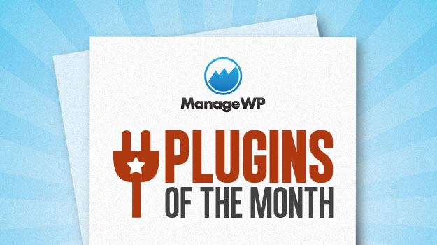 Plugins of the month logo.