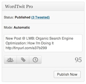 WordTwit Pro Widget