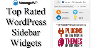 30 Top Rated WordPress Sidebar Widgets