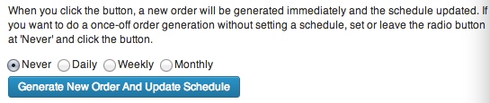 Change the image order regeneration schedule.