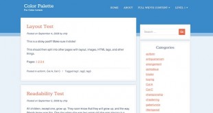 Screenshot of Color Palette.