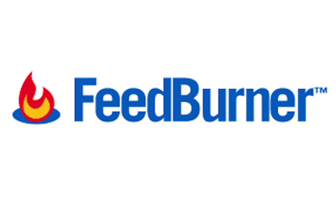 Feedburner logo.