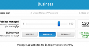 ManageWP Pricing