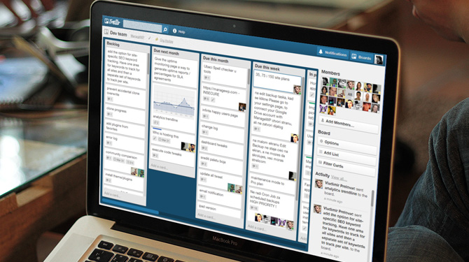 Trello screen