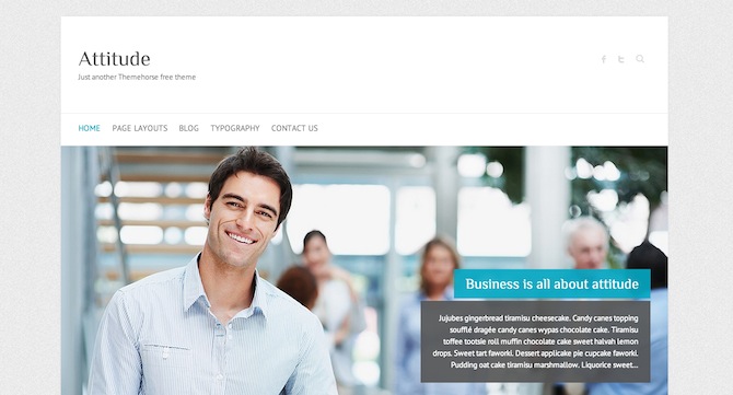 Attitude WordPress Theme