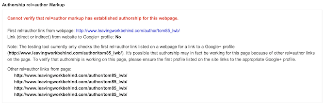 Google+ Authorship