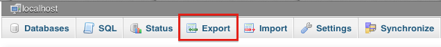 export-local-wordpress