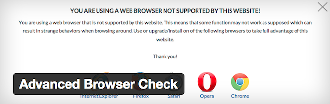 Advanced Browser Check