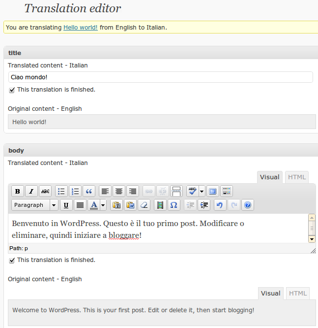 Translate title. Editorial перевод. Translation WORDPRESS. Editor перевод. Title перевод.