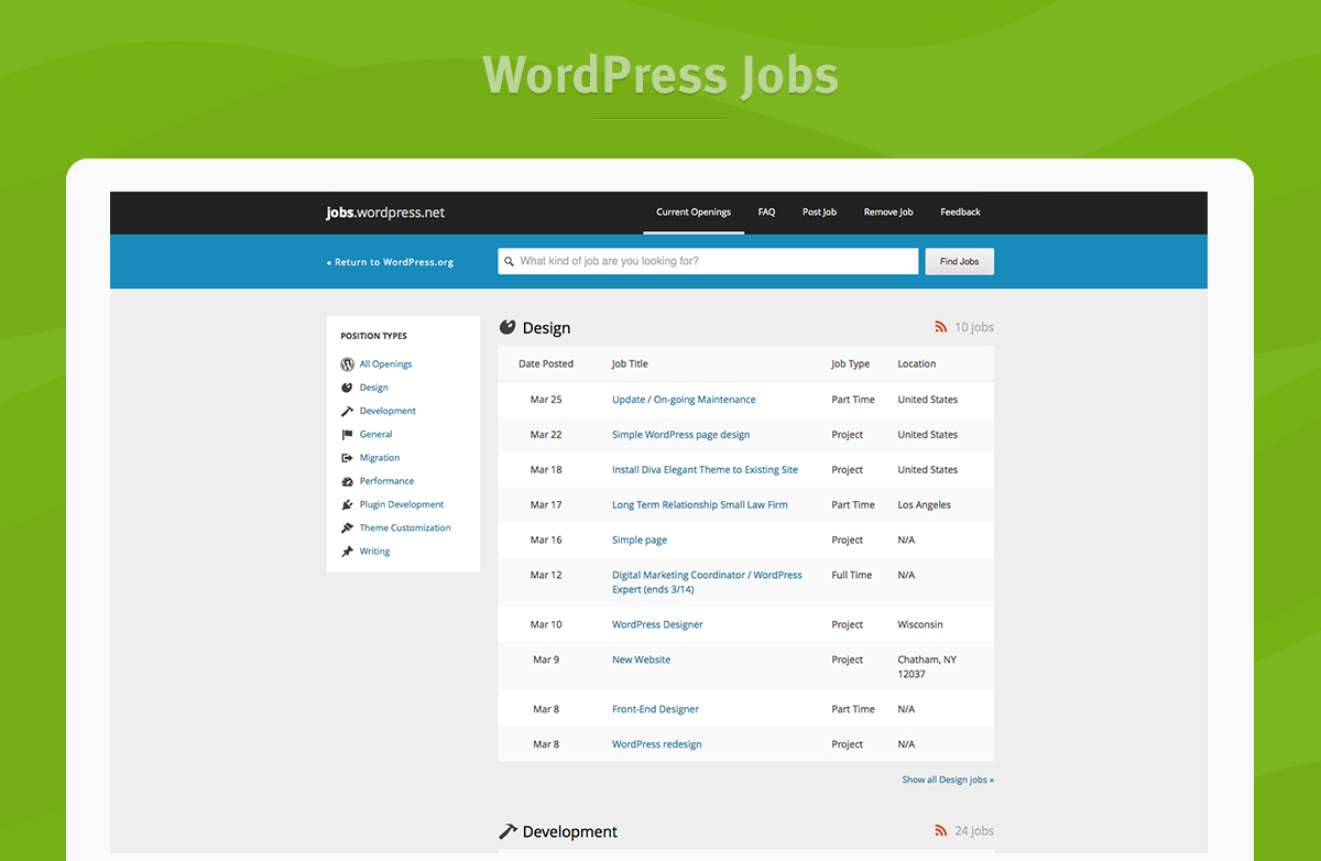 wordpress website 