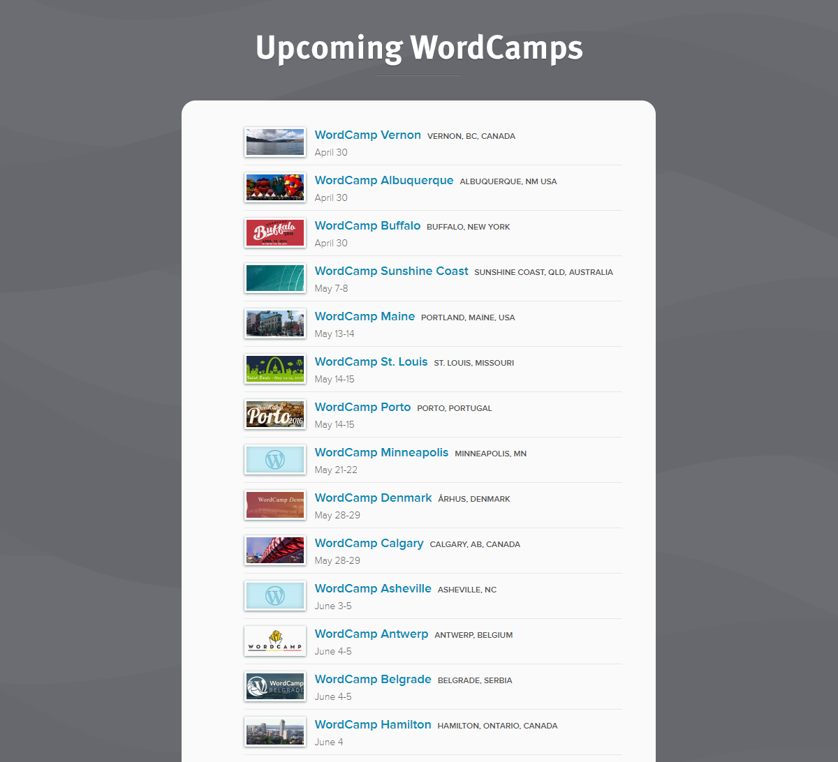 wordpress worldcamps