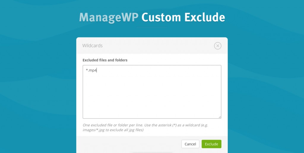 custom-exclude