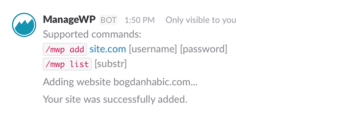 ManageWP-Slack-add-command