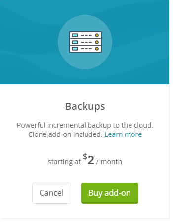 Multisite websites backup