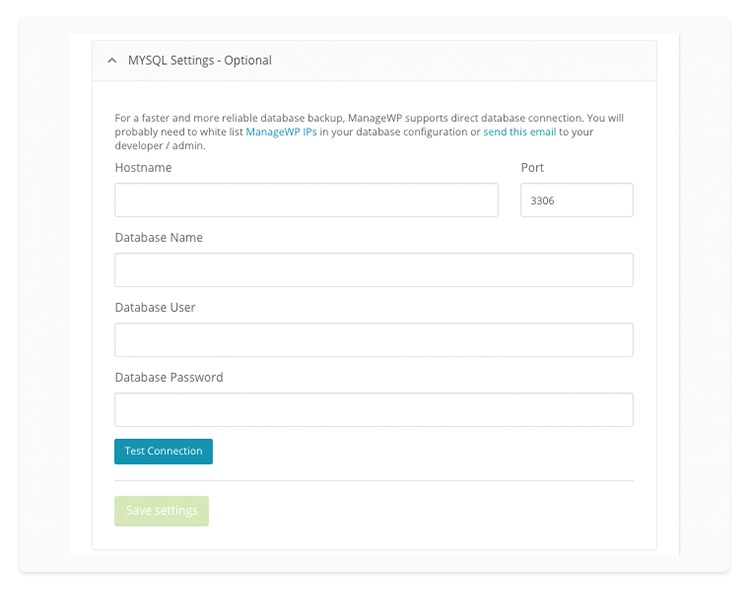 mysql-settings