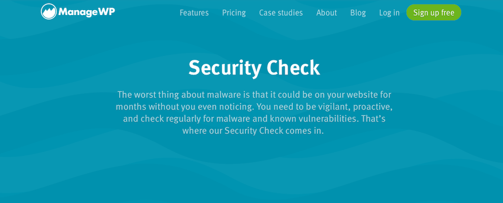 ManageWP Security Check