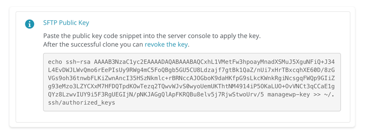 SSH key