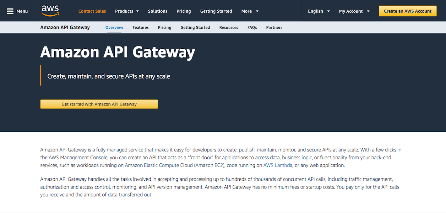 Amazon API Gateway