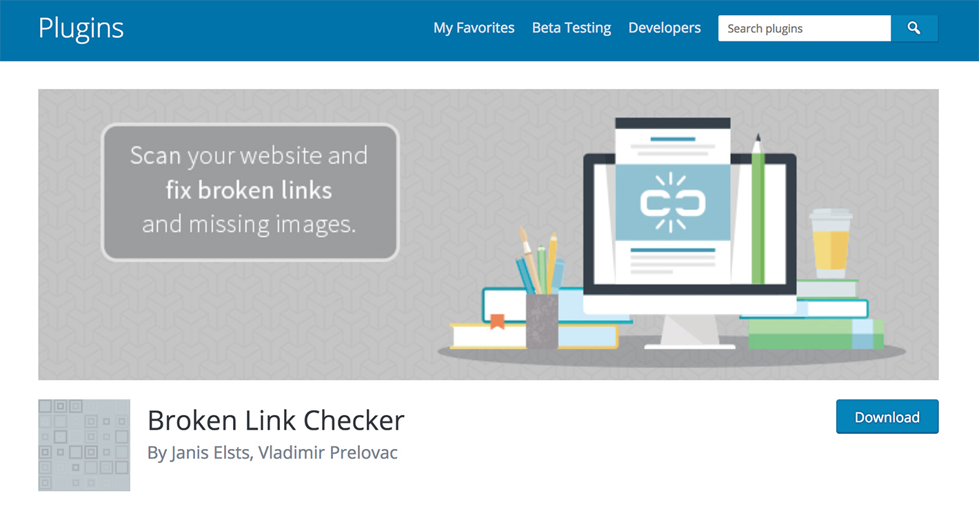 Broken Link Checker WordPress.org
