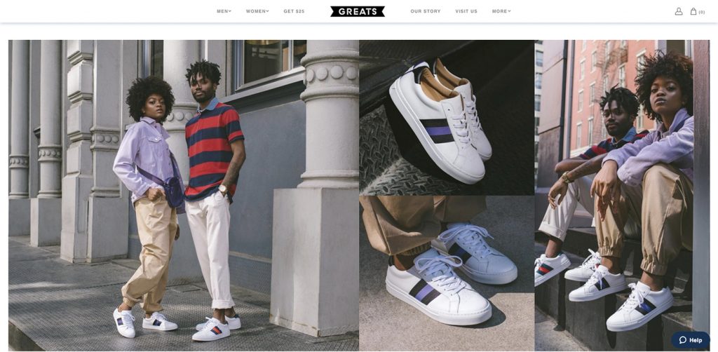 Greats Website