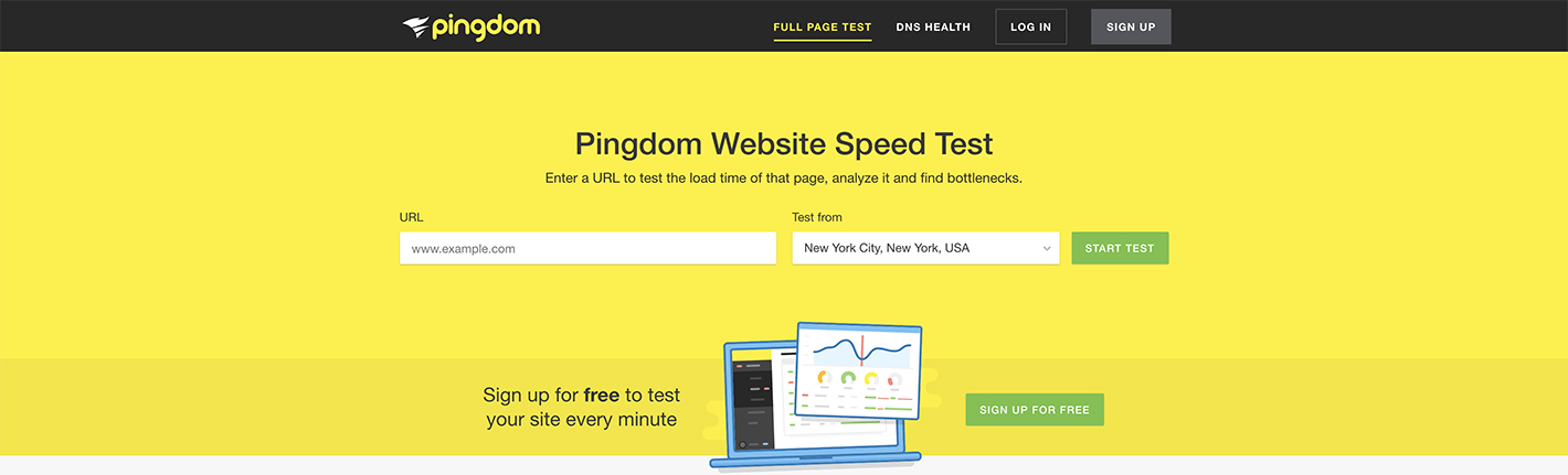 Pingdom Tools