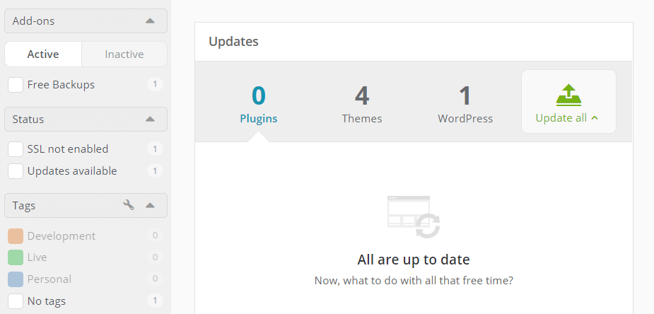 The Safe Updates feature.