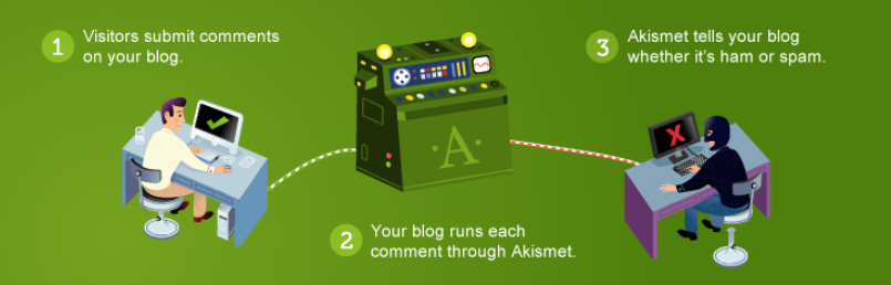 The Akismet WordPress plugin.