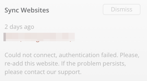 Failed To Authenticate Your Connection [Fix] – EPIMGQ