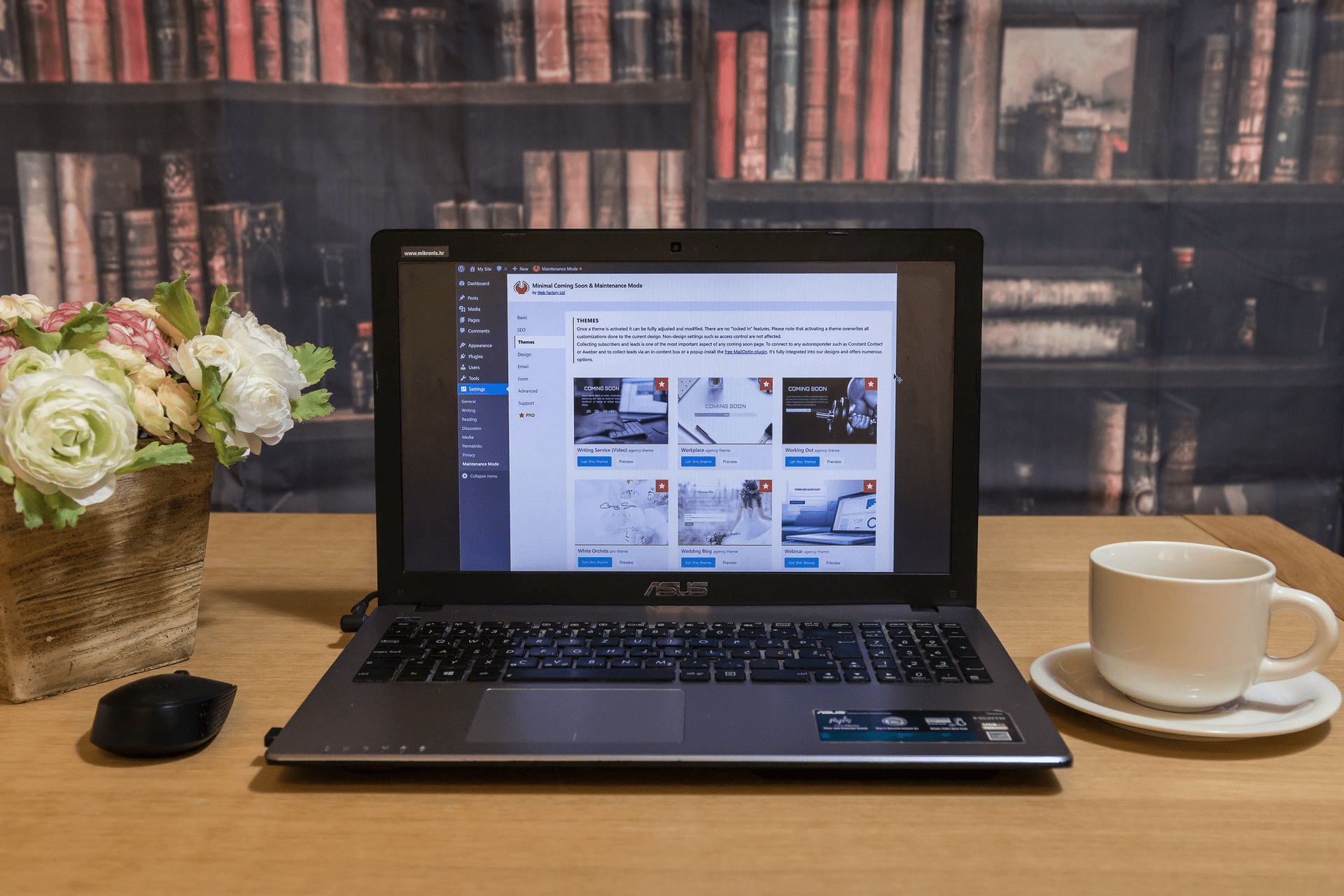 Build a WordPress website