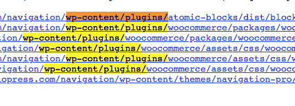 Website plugins code