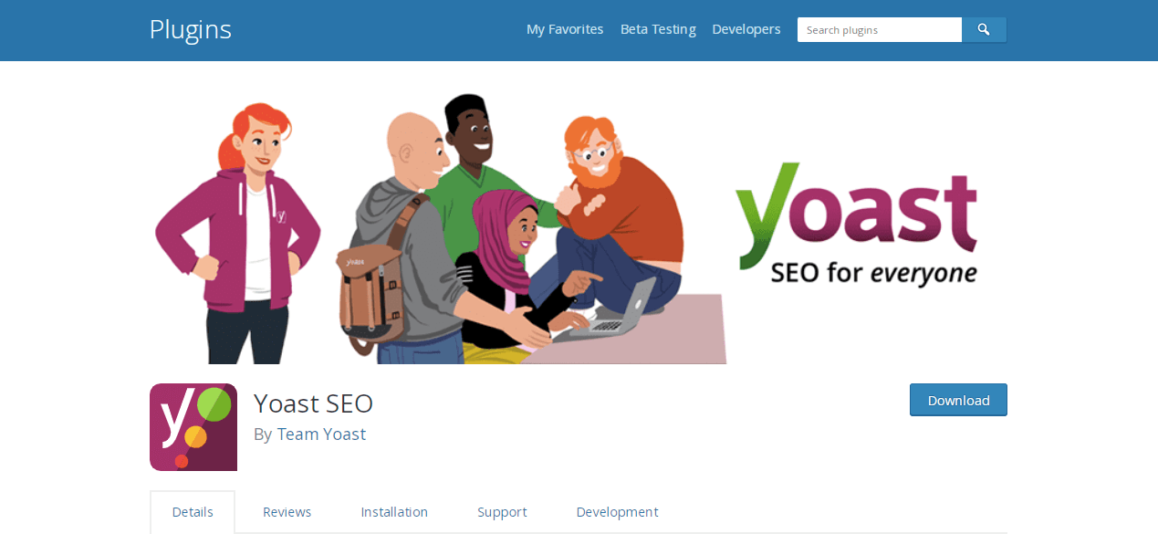 Yoast SEO plugin